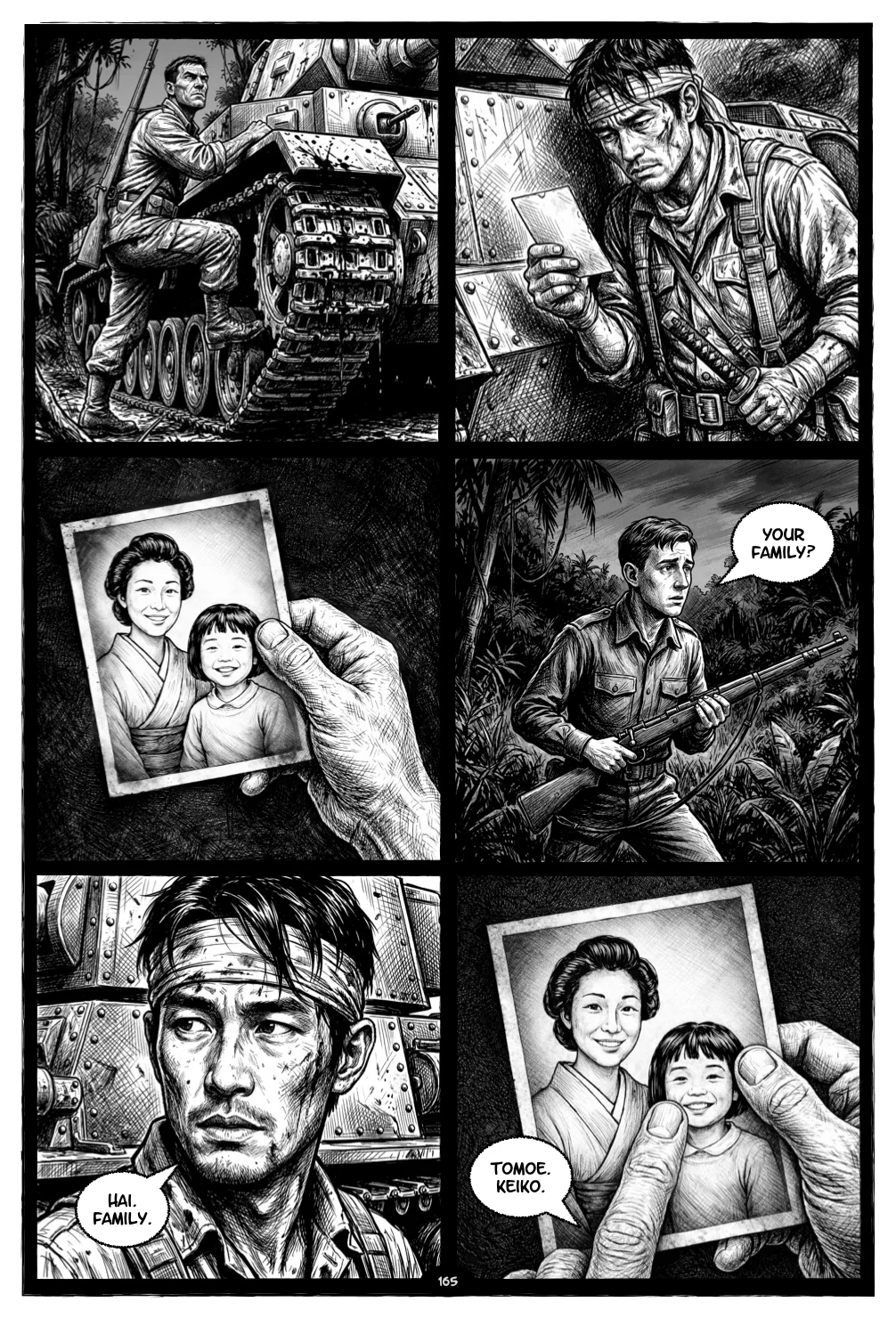 No Dawn for the Living — interior artwork