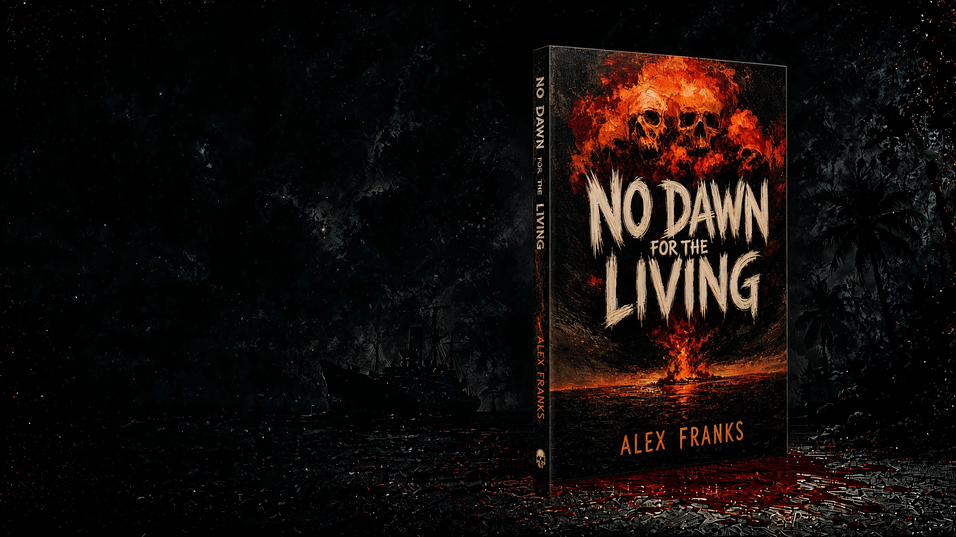 No Dawn for the Living — hardcover on a cursed shore